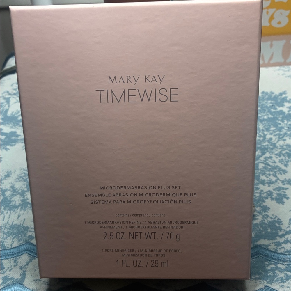 Mary Kay TimeWise Set - “Microderm Abrasion  Plus Set” Light Pink Box